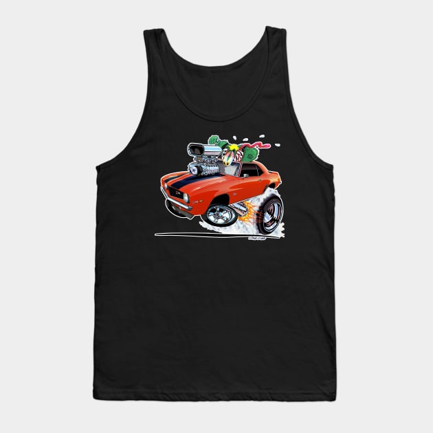 Z RATED 1969 Camaro Z/28 Tank Top by vincecrain